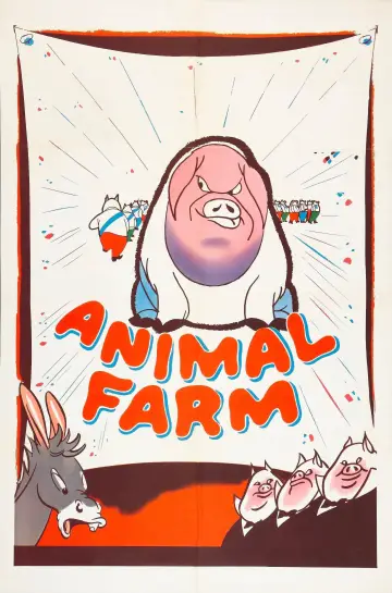 Poster to the movie "Animal Farm" #145527