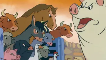 Backdrop to the movie "Animal Farm" #857807
