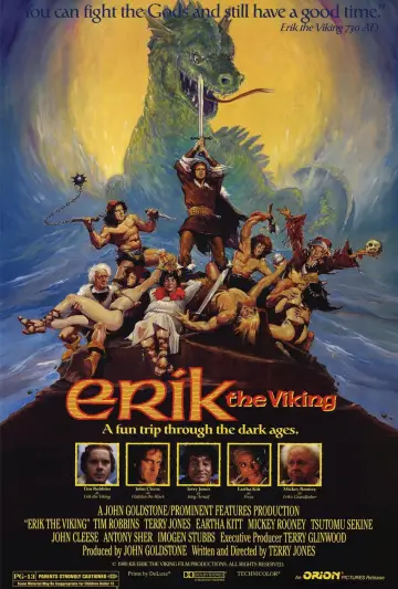 Poster to the movie "Erik the Viking" #1042455