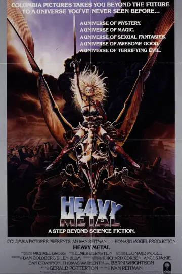 Poster to the movie "Heavy Metal" #864704