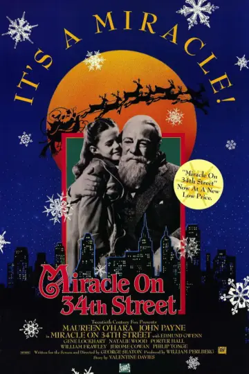 Poster to the movie "Miracle on 34th Street" #904159