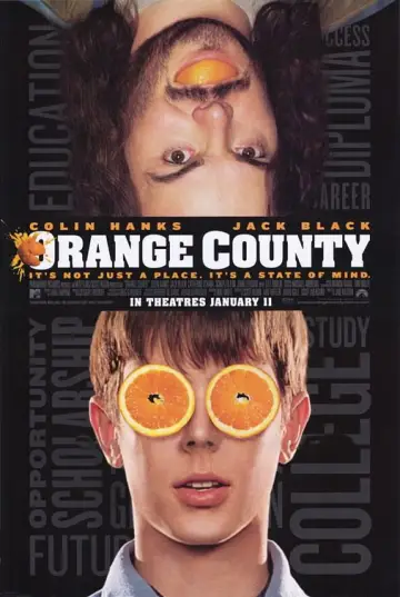 Poster to the movie "Orange County" #971441