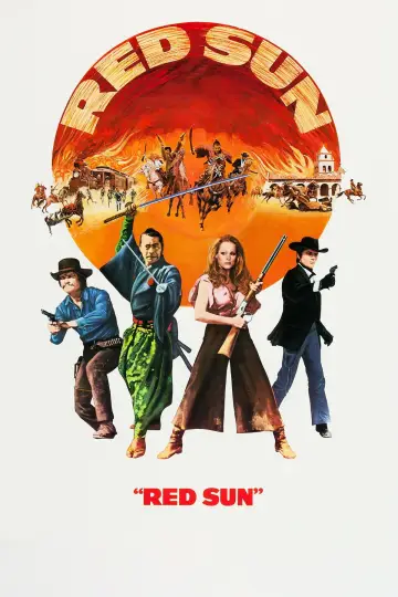 Poster to the movie "Red Sun" #902183