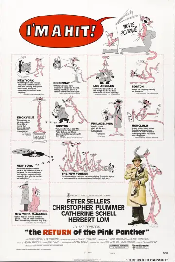 Poster to the movie "The Return of the Pink Panther" #994979