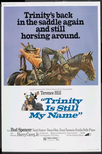 Poster to the movie "Trinity Is Still My Name" #879209