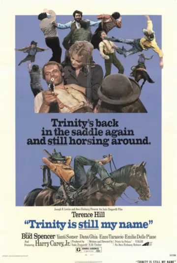 Poster to the movie "Trinity Is Still My Name" #879211