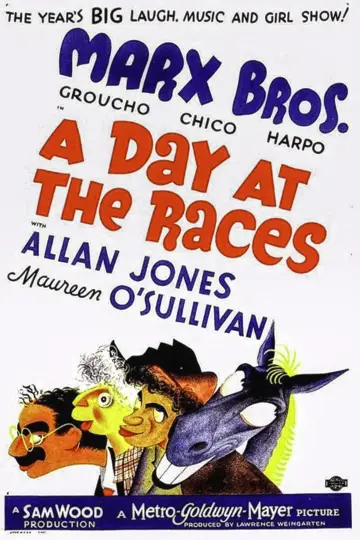 Poster to the movie "A Day at the Races" #1020211