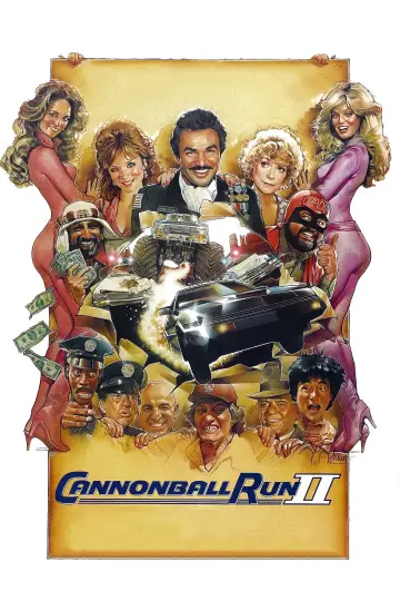 Poster to the movie "Cannonball Run II" #788298
