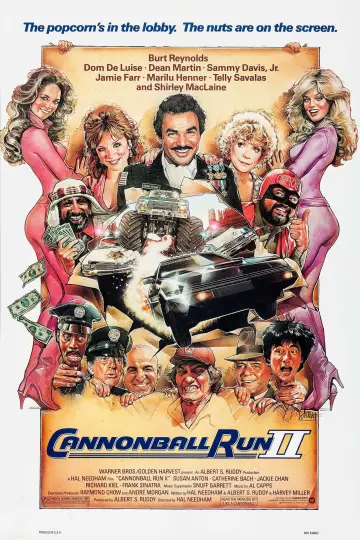 Poster to the movie "Cannonball Run II" #788299