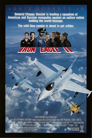 Poster to the movie "Iron Eagle II" #1042338