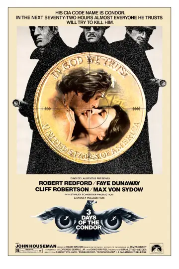 Poster to the movie "Three Days of the Condor" #931897