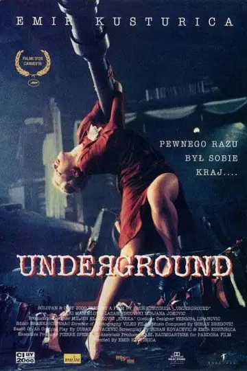 Poster to the movie "Underground" #754506