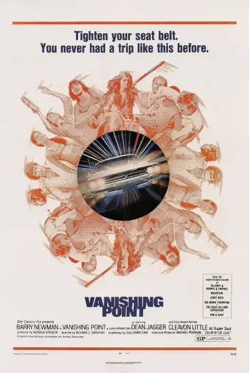 Poster to the movie "Vanishing Point" #233858