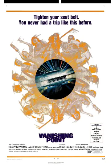 Poster to the movie "Vanishing Point" #905324