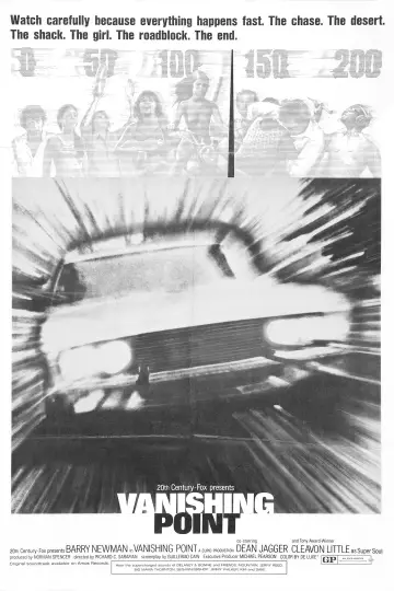 Poster to the movie "Vanishing Point" #905326