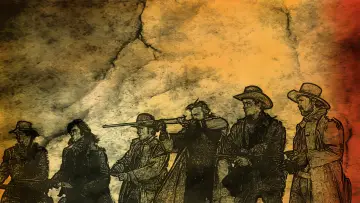 Backdrop to the movie "Young Guns" #867990