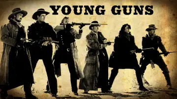 Backdrop to the movie "Young Guns" #868000