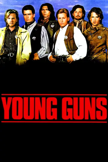 Poster to the movie "Young Guns" #868013