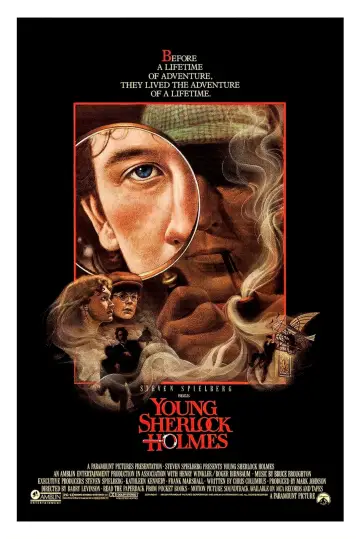 Poster to the movie "Young Sherlock Holmes" #740156