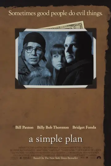 Poster to the movie "A Simple Plan" #678059
