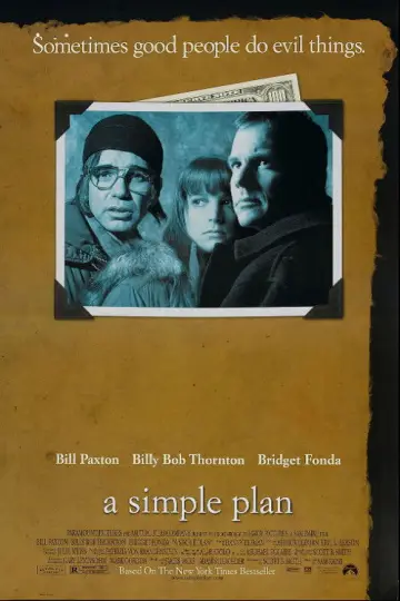 Poster to the movie "A Simple Plan" #678062