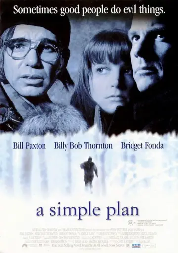 Poster to the movie "A Simple Plan" #678069