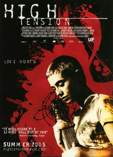 Poster to the movie "High Tension" #674141