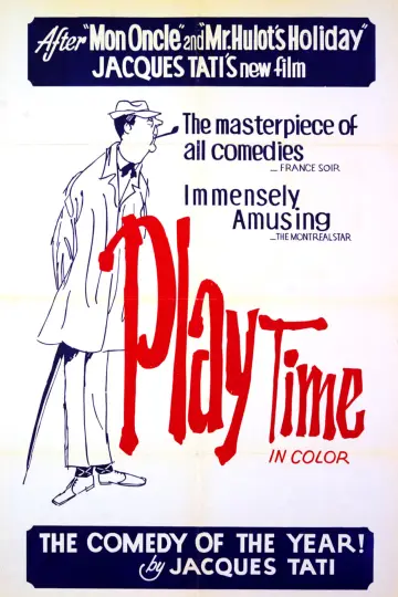 Poster to the movie "PlayTime" #754964