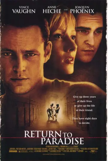 Poster to the movie "Return to Paradise" #1040966