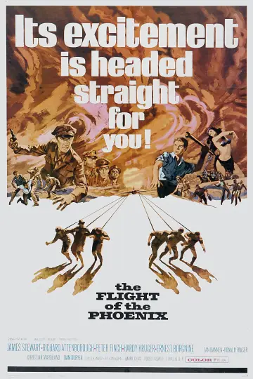 Poster to the movie "The Flight of the Phoenix" #978474