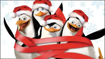Backdrop to the movie "The Madagascar Penguins in a Christmas Caper" #257393