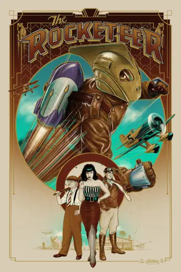 Poster to the movie "The Rocketeer" #891813