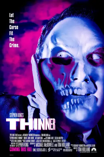 Poster to the movie "Thinner" #644807