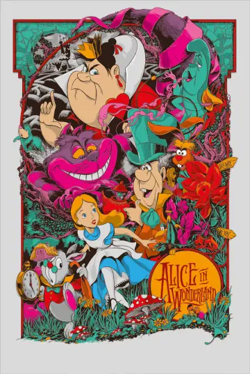 Poster to the movie "Alice in Wonderland" #49913