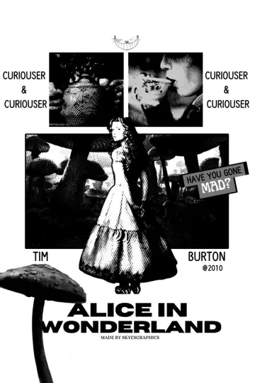 Poster to the movie "Alice in Wonderland" #832181