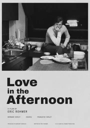 Poster to the movie "Love in the Afternoon" #1203038