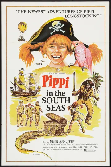 Poster to the movie "Pippi in the South Seas" #1048191