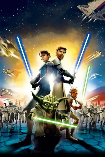 Poster to the movie "Star Wars: The Clone Wars" #865380