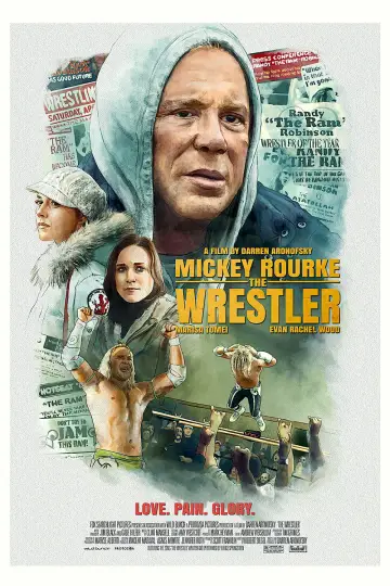 Poster to the movie "The Wrestler" #808499