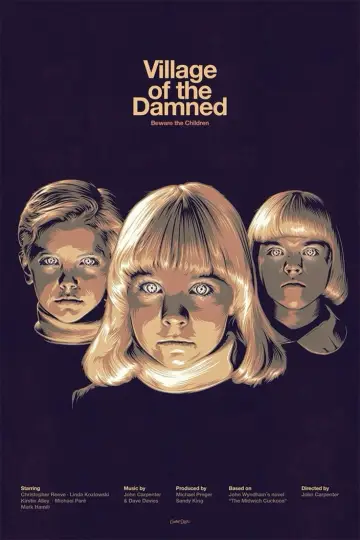 Poster to the movie "Village of the Damned" #1001840
