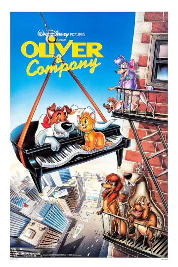 Poster to the movie "Oliver & Company" #701447