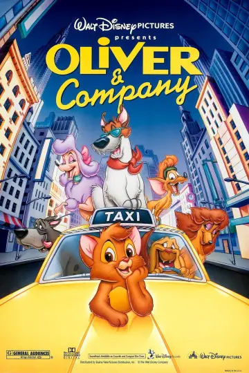 Poster to the movie "Oliver & Company" #701452