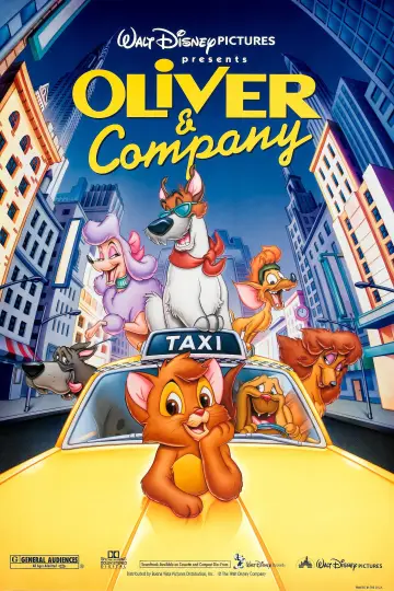 Poster to the movie "Oliver & Company" #701453