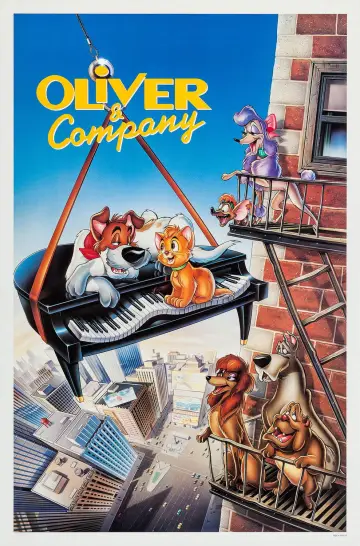 Poster to the movie "Oliver & Company" #701455
