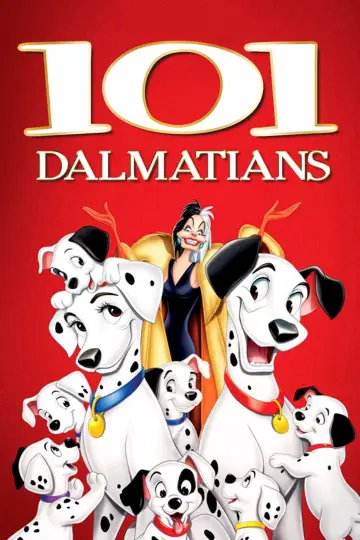 Poster to the movie "One Hundred and One Dalmatians" #713901