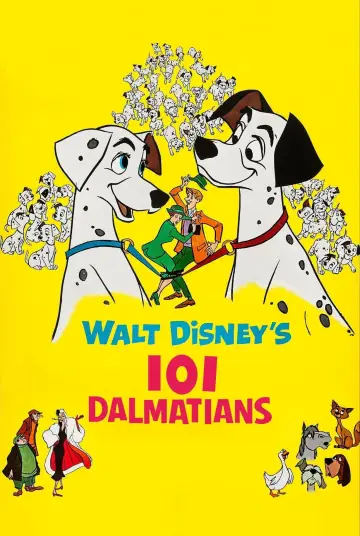 Poster to the movie "One Hundred and One Dalmatians" #713905