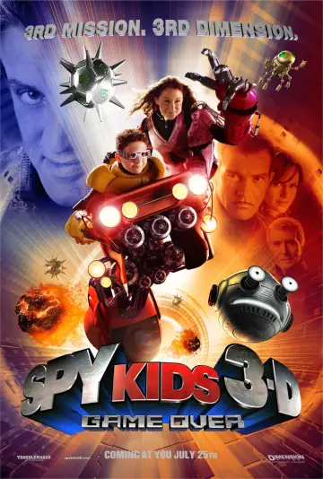 Poster to the movie "Spy Kids 3-D: Game Over" #686162