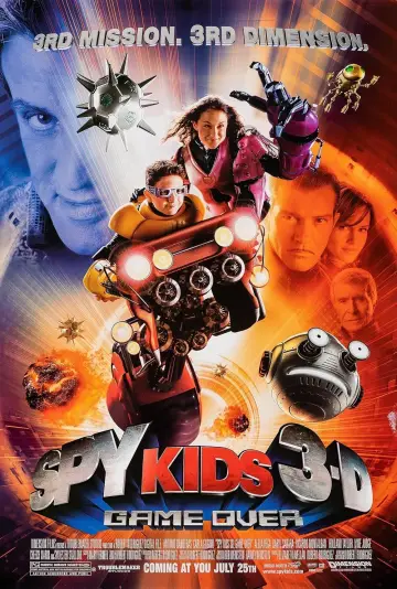 Poster to the movie "Spy Kids 3-D: Game Over" #686170