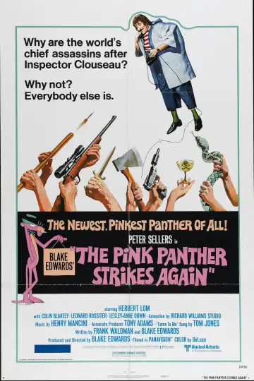 Poster to the movie "The Pink Panther Strikes Again" #939850
