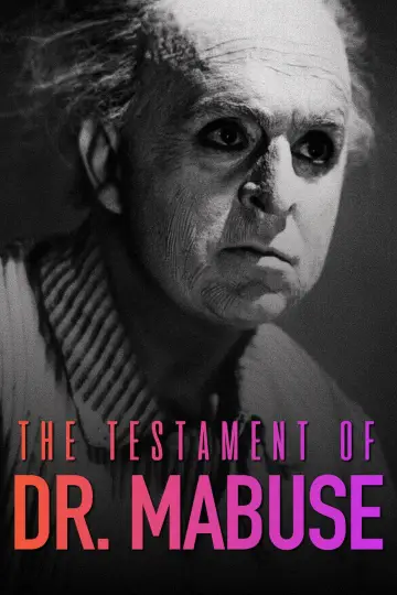 Poster to the movie "The Testament of Dr. Mabuse" #1024754